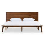 Carmen Mid-Century Modern Walnut Bed by VIG Furniture - View 1