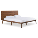 Carmen Mid-Century Modern Walnut Bed by VIG Furniture - View 2