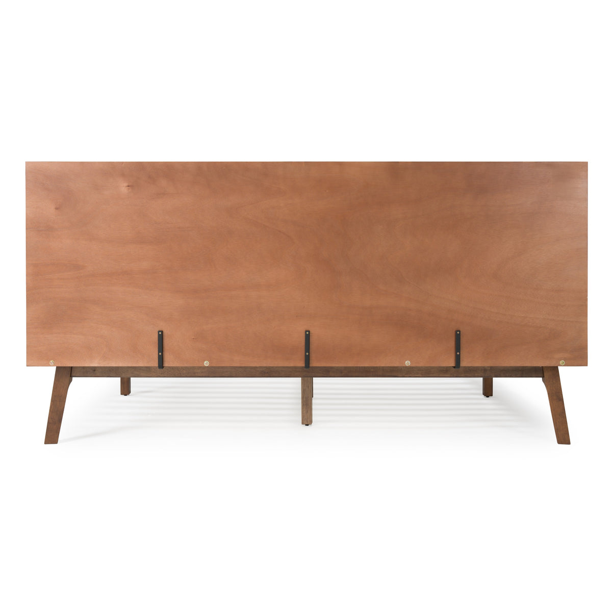 Carmen Mid-Century Modern Walnut Bed by VIG Furniture - View 4