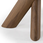 Carnaby - Modern Dark Grey Glass + Walnut Dining Table by VIG Furniture - View 5