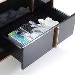 Cartier Modern Black & Rosegold TV Stand by VIG Furniture - View 11
