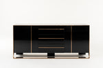 Cartier Modern Black & Rosegold Buffet by VIG Furniture - View 1