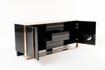Cartier Modern Black & Rosegold Buffet by VIG Furniture - View 7