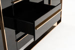 Cartier Modern Black & Rosegold Buffet by VIG Furniture - View 8