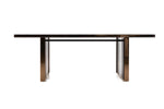 Cartier Modern Black & Rosegold Dining Table by VIG Furniture - View 8