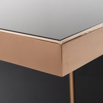 Cartier Modern Black & Rosegold Dining Table by VIG Furniture - View 12