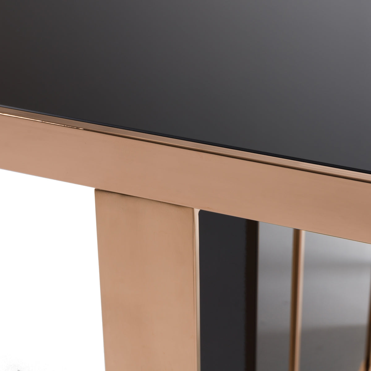 Cartier Modern Black & Rosegold Dining Table by VIG Furniture - View 13