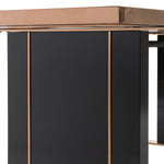 Cartier Modern Black & Rosegold Dining Table by VIG Furniture - View 14