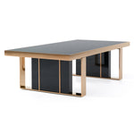 Cartier Modern Black & Rosegold Coffee Table by VIG Furniture - View 8