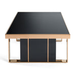 Cartier Modern Black & Rosegold Coffee Table by VIG Furniture - View 5