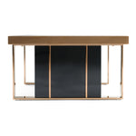Cartier Modern Black & Rosegold Coffee Table by VIG Furniture - View 6
