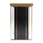 Cartier Modern Black & Rosegold Console Table by VIG Furniture - View 6