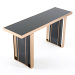 Cartier Modern Black & Rosegold Console Table by VIG Furniture - View 7