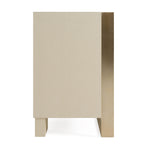 Cartier - Modern Beige Shagreen and Brushed Brass Dresser by VIG Furniture - View 6