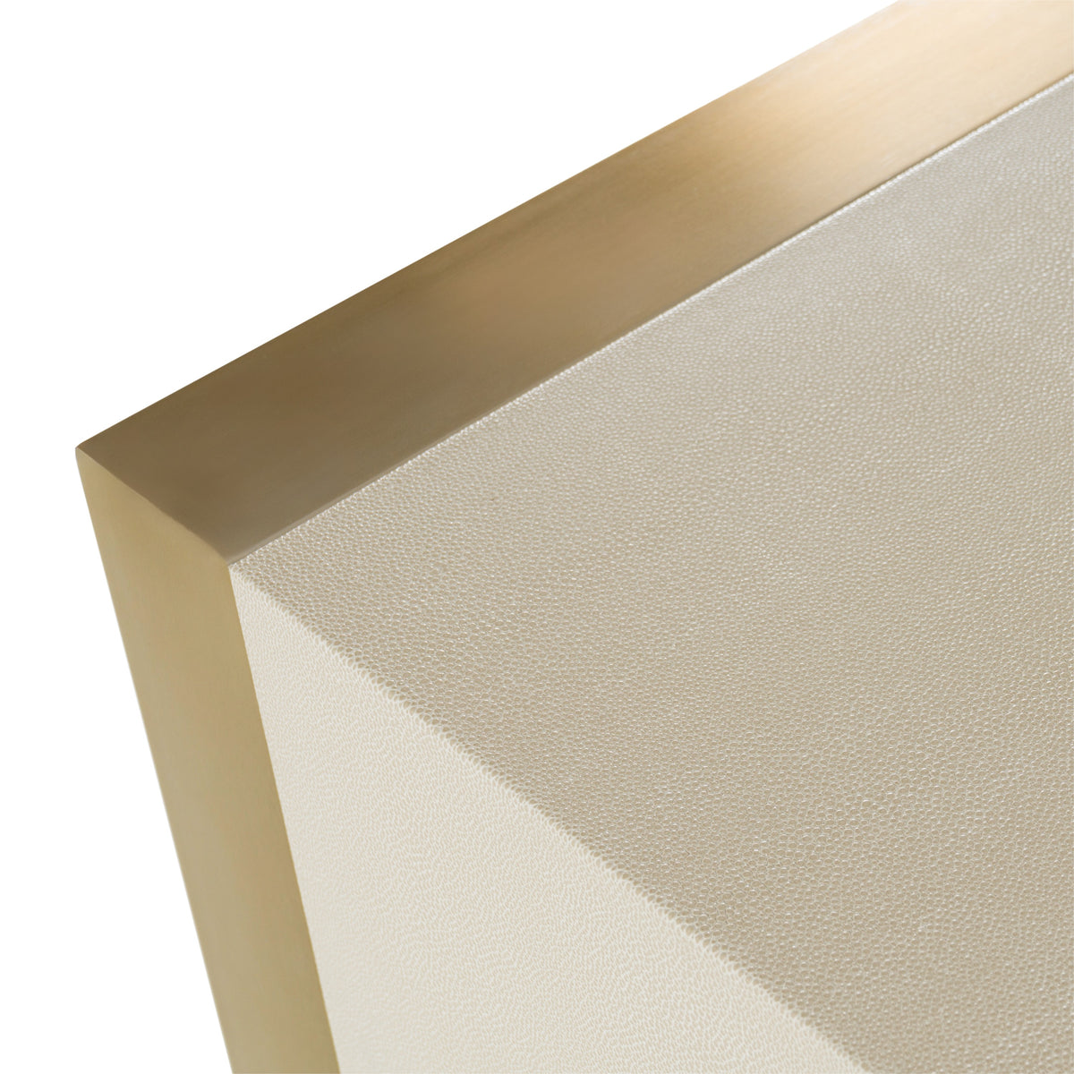 Cartier - Modern Beige Shagreen and Brushed Brass Dresser by VIG Furniture - View 9