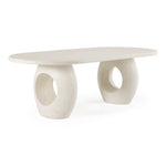 Carville - Modern Terrazzo Concrete Oval Dining Table by VIG Furniture - View 2