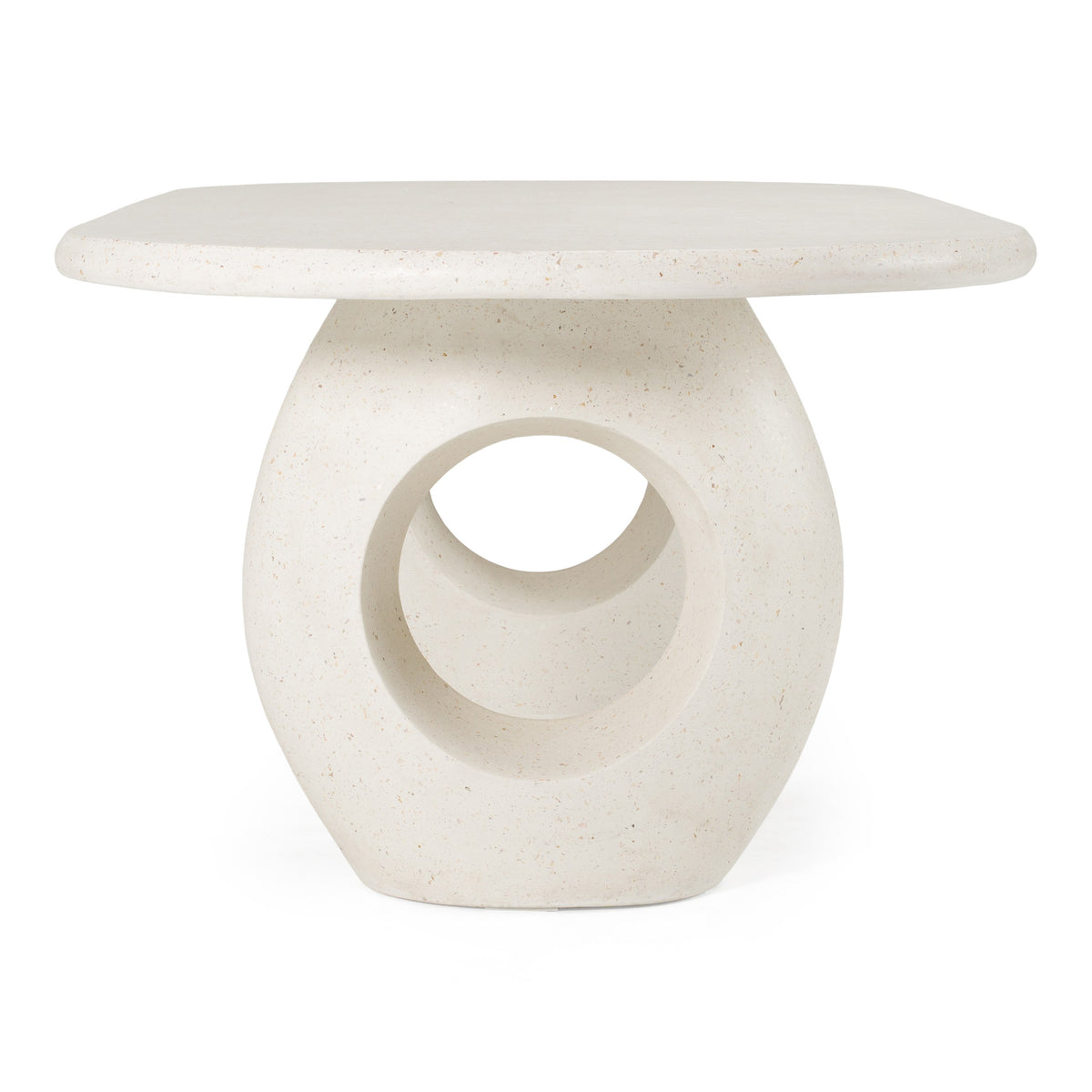 Carville - Modern Terrazzo Concrete Oval Dining Table by VIG Furniture - View 3