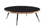 Cayson - Modern Black Ceramic Coffee Table by VIG Furniture - View 2