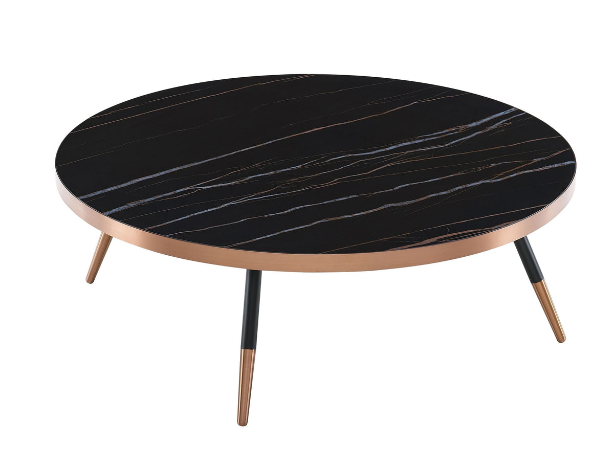 Cayson - Modern Black Ceramic Coffee Table by VIG Furniture - View 3