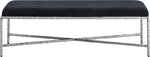 Valley - Bench With Silver Frame