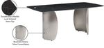Niya - Dining Table - Black