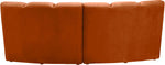 Infinity - 2 Piece Velvet Modular Sectional