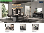 Aris - Dining Table With Extension - Black
