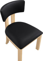 Lavrin - Vegan Leather Dining Side Chair (Set of 2) - Natural Base