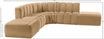 Arc - Velvet 6 Piece Corner Modular Sofa