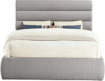 Adam - Boucle Fabric Bed With 52" Headboard
