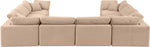 Comfy - 8 Piece Velvet Modular Sectional
