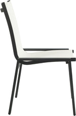Nizuc - Outdoor Patio Dining Chair With Gray Frame (Set of 2)