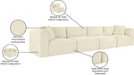Shaggy - 4 Seat Modular Sofa