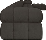 Ames - 7 Piece Boucle Fabric Modular L-Shaped Sectional