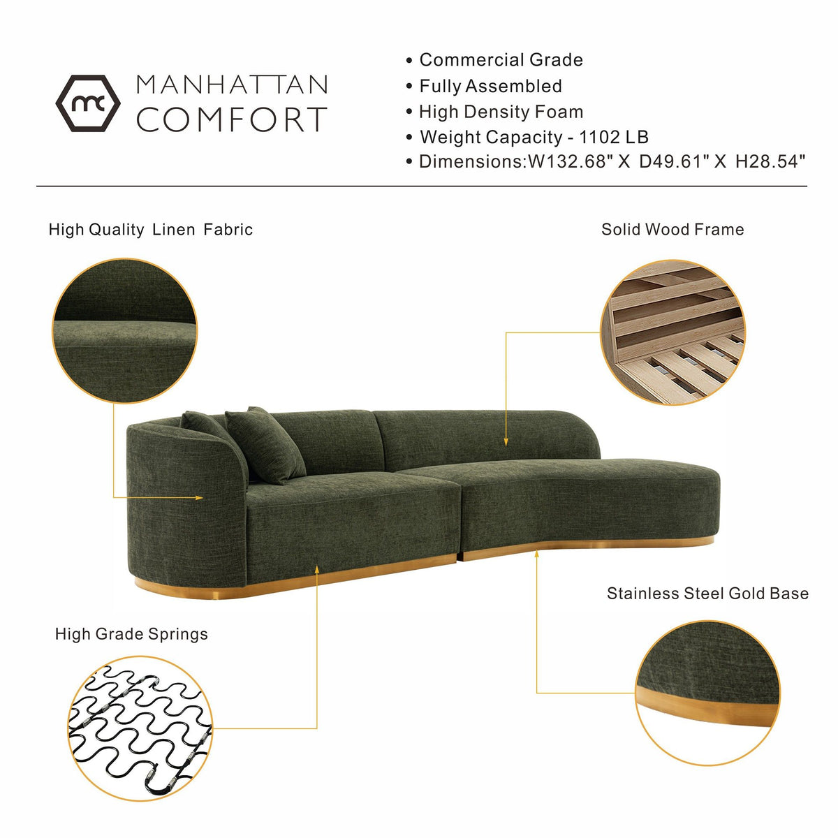 Manhattan Daria - Sectional