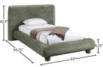 Blair - Chenille Upholstered Bed