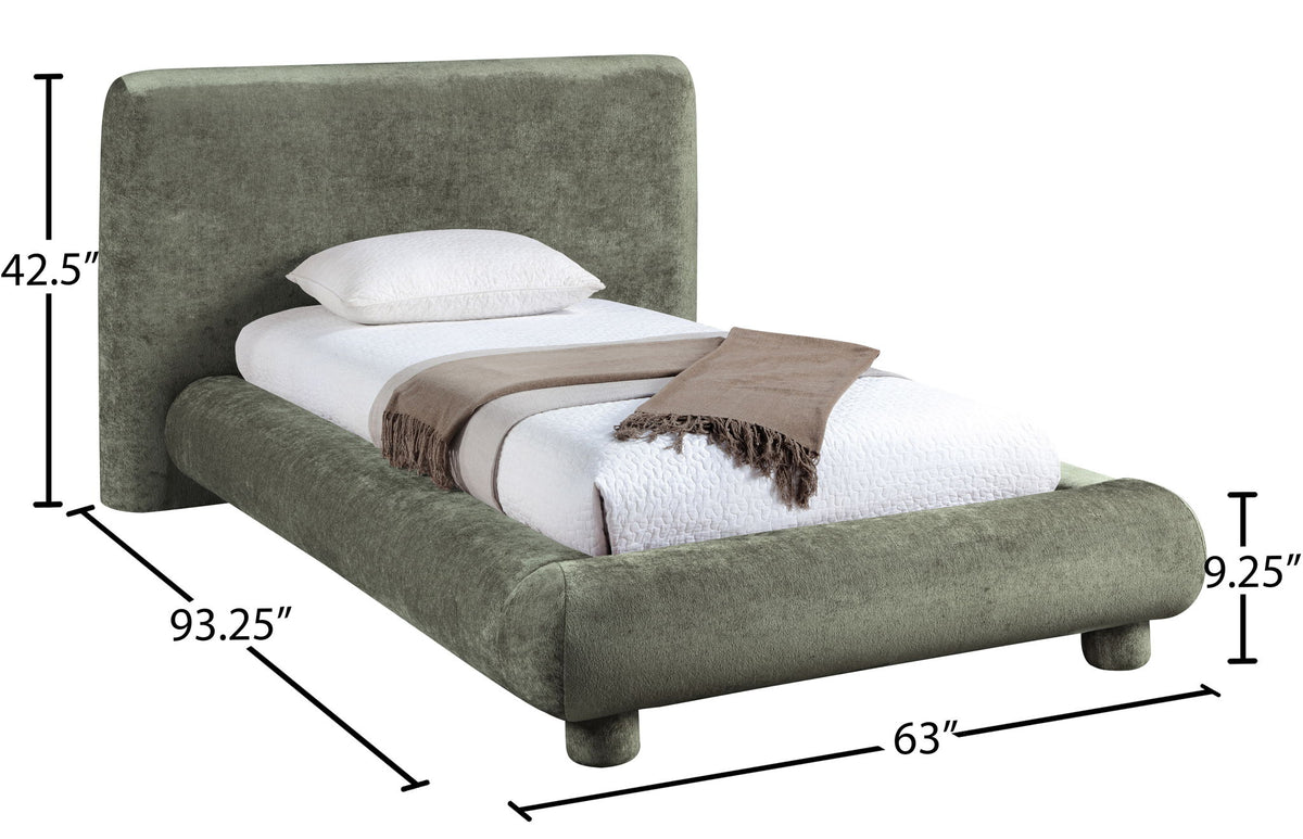 Blair - Chenille Upholstered Bed