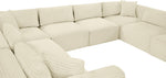 Shaggy - 8 Piece Modular U-Shaped Sectional