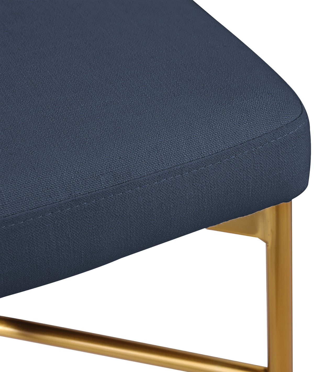 Rivage - Durable Stool With Gold Frame (Set of 2)