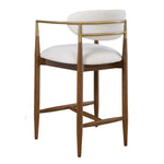 Moxie - Counter Stool - Walnut / White