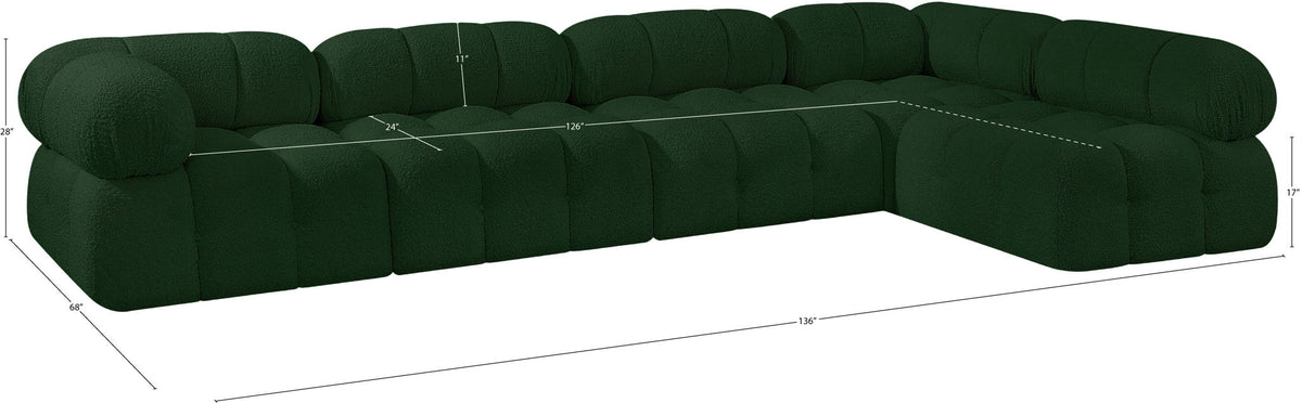 Ames - 5 Piece Modular L-Shaped Sectional