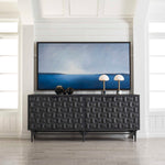 Infinity - Framed Canvas - Blue / Green / White