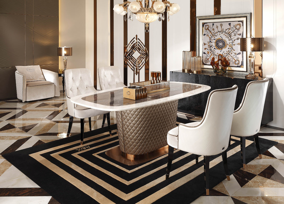 Larissa Modern Cream Dining Chair by VIG Furniture - View 2