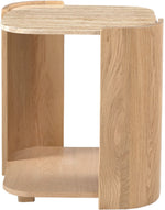 Calabria - Marble And Oak Wood Table