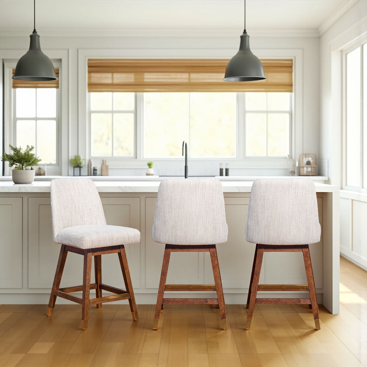 Amelia - Swivel Counter Stool