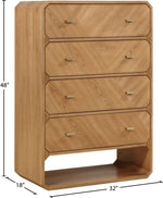 Parker - Ash Veneer Chest