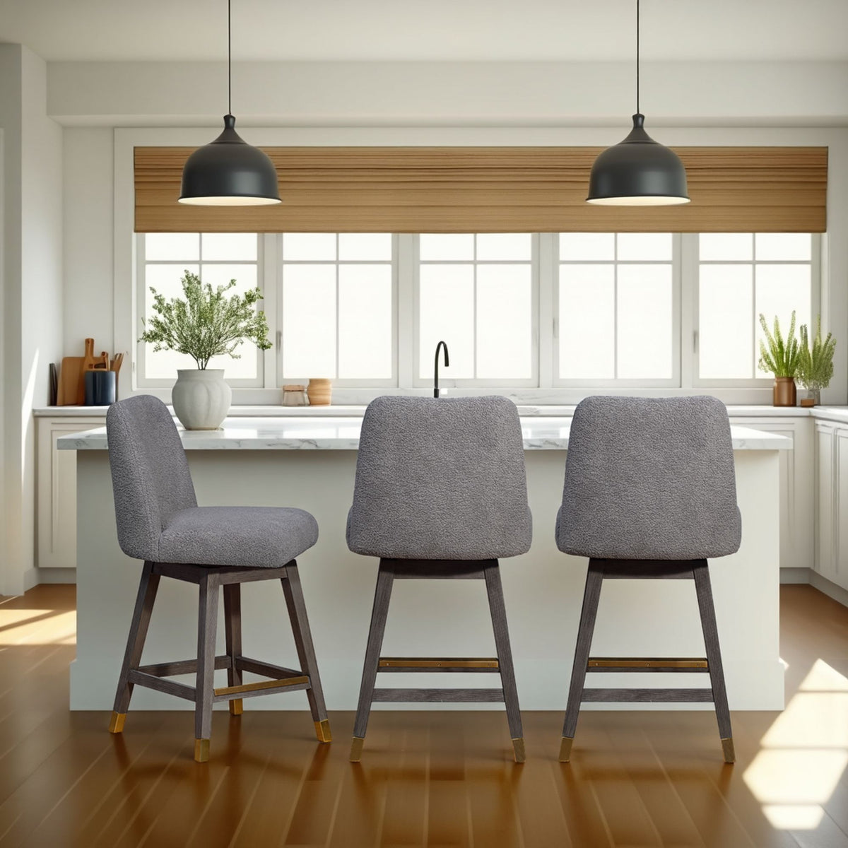 Amelia - Swivel Counter Stool