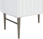 Modernist - Bathroom Vanity With Chrome Legs