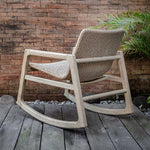 Sumba - Outdoor Wicker Rocking Chair - Gray