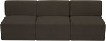 Ollie - 3 Seat Armless Modular Sofa